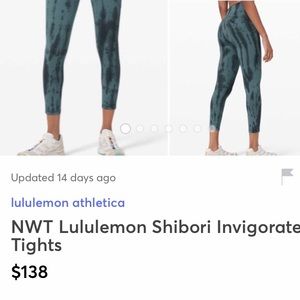 brand new lululemon leggings